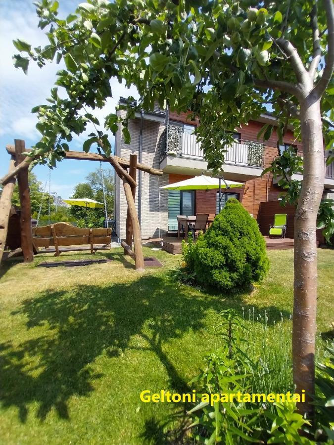 Geltoni Apartamentai Palanga Exterior photo